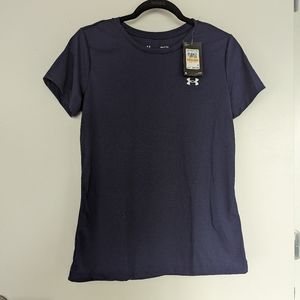NWT Under Armour Purple Indigo Tech Tee Shirt, Small